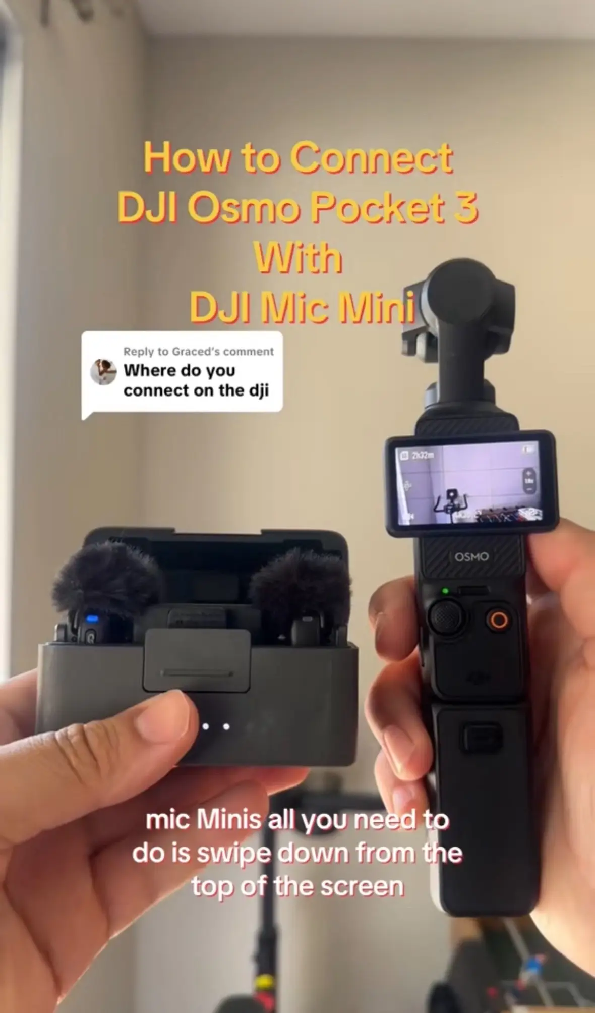 all you need to do is swipe down from the top of the screen tap the bottom left hand icon select 