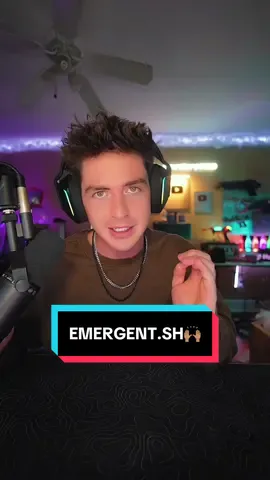 Create your OWN website by just typing out a prompt😳 #emergent #emergentai #foryou 