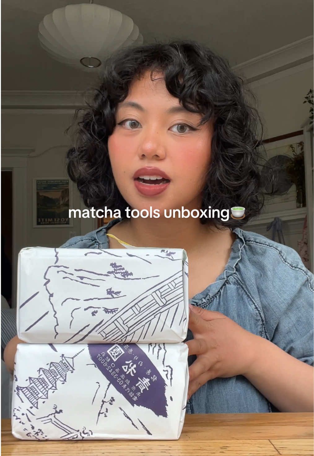 unboxing some home-made matcha tools from Japan! 🍵  thank you again Nathan for buying all these goodies for me ⭐️ #matcha #matchaunboxing #matchatools #matchastation #chawan #matchawhisk #japan 