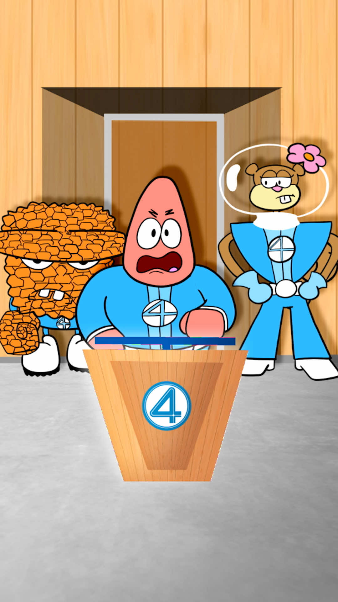 This plan might be fantastic #fypシ #animation #fantasticfour #fantasticfourfirststeps #marvel #marvelstudios #spongebob 