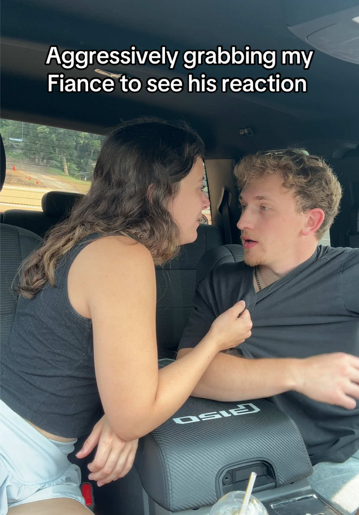 I think he liked it 😂 #couple #relationships #couplecomedy #fyp #lukeandalexis 