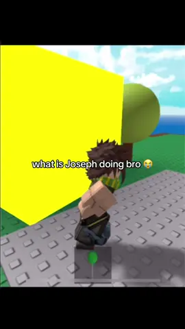 play Roblox with me guys #jojosbizarreadventure #josephjoestar #narancia 