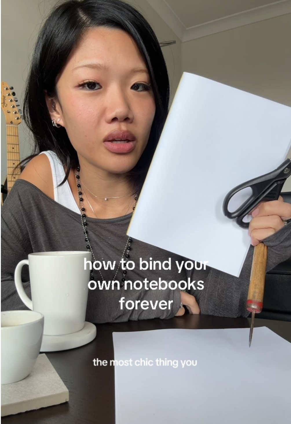 if u have paper, a sewing needle & thread, i’m about to change ur life - now go make urself some books #bookbinding #tutorial #designschool 