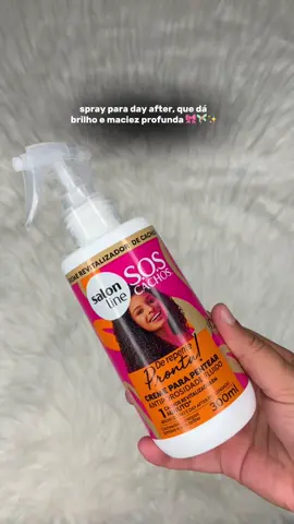 @Salon Line #migslovers #migsloverssalonline #cremerevitalizadordecachossalonline #derepenteprontasalonline #spraydayafter #cachos #cachostiktok #finalizacaodecachos 