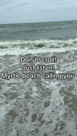 Don’t scroll! #myrtle #myrtlebeach #myrtlebeachsc #southcarolina #vacay #vacations #viral #ocean #oceanlife #therapy 