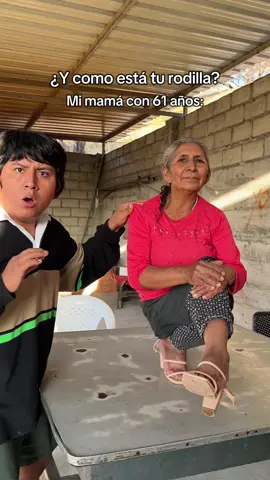 Mi rodilla salió del chat jajaja #sibenito #humor #mama #fyp 