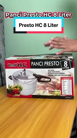 Panci presto HC kapasitas 8 liter. #presto 