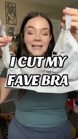 let’s cut her up and see 👀  a year of wearing these and they’re still my favorite 🫶🏻 #feelingirl #affordablebra #feelingirlbra 