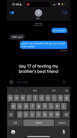 sorry guys i haven’t had time to post but here it is! | day 17 of texting my brother’s best friend || #brothersbestfriend #texting #crush #Love #fyp #viral #foryoupage #day17 #messages #entertainment #part17 