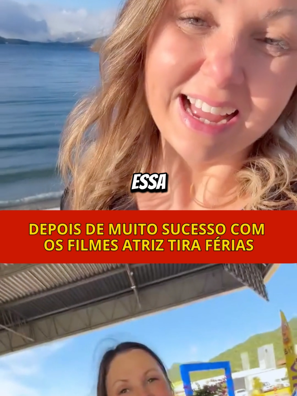 Vida boa demais da atriz