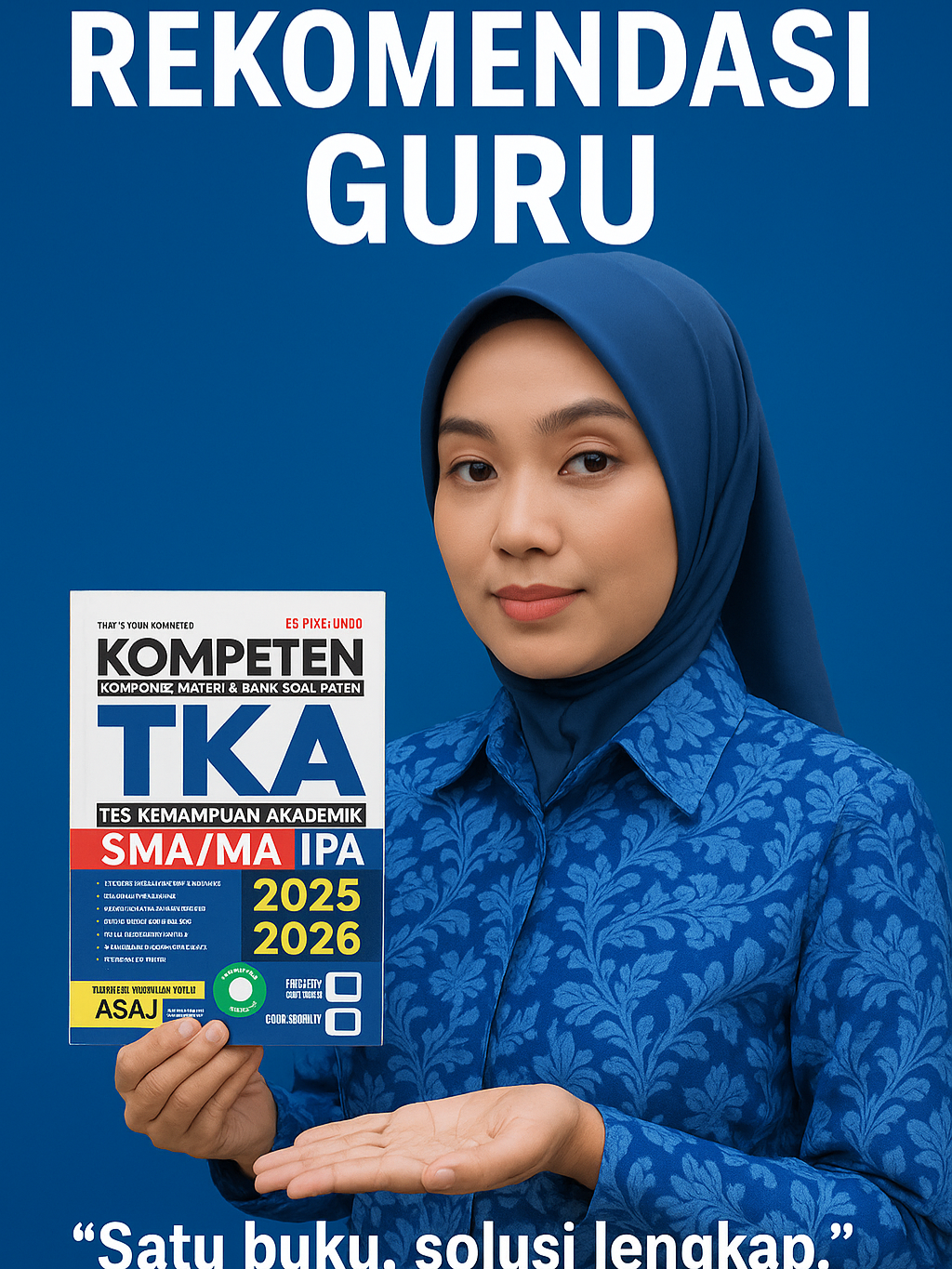 📚 Buku Kompeten TKA SMA/MA IPA 2025–2026 Rekomendasi guru untuk persiapan TKA yang lebih terarah! ✅ Ringkasan materi & latihan soal lengkap ✅ Full pembahasan ✅ Bonus e-book & akses video 🎁 Ekstra: Notebook & peluang beasiswa hingga 35 juta! 👉 Siapkan dirimu dari sekarang, karena hasil terbaik butuh persiapan maksimal. 📦 Klik keranjang kuning & checkout sekarang sebelum kehabisan! #BukuTKA #BukuTKAIsPA #persiapanutbk #BukuSMA #BankSoalTKA #BukuBelajarTKA #KompetenTKA #Pixelindo #UTBK2025 #bukureferensiguru #latihansoaltkasma #TryoutTKA #BukuAkademik #affiliatebukuutama #BukuSMAIPA #PersiapanTKA2025 #BukuLulusTKA #SatuBukuSolusiLengkap #BukuPelajarIndonesia #ShopeeBook #TikTokShopBuku #GMVMax