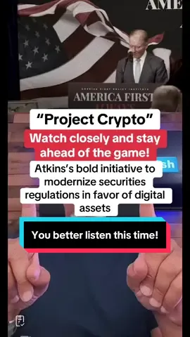 Project Crypto #cryptocurrency #crypto #cryptotrading #investing #cryptoinvesting #tradingtips #calvinhill #calvinhillclips #fyp #creatorsearchinsights #wealth #powerofpublish #trump #altcoin 