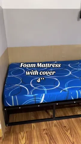 ang ganda ng foam mattress na ito 6 months nadin namin syang gamit pero ang ganda at makapal padin #foam #foammattress #bed #foamwithcover 