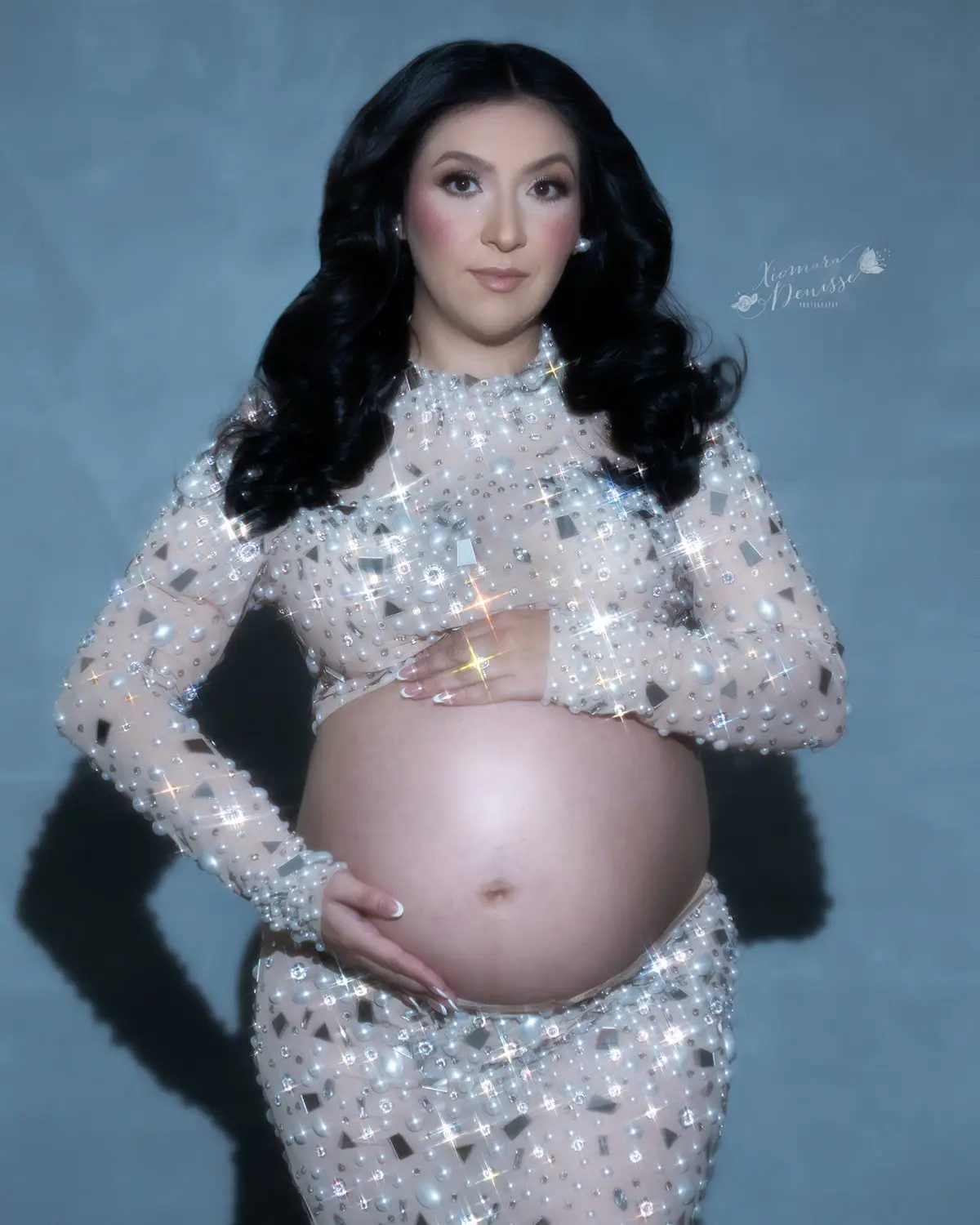 I’ve been in love with blue 🫶🏽 #fypシ゚viral #maternityphotographer #maternityphotoshoot #maternitysession #maternityphotography #maternityshoot #maternity 