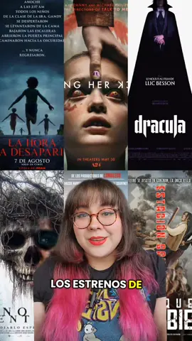 La cartelera de cine de terror para México de Agosto 2025 ya llegó: -Agosto 7: La hora de la desaparición -Agosto 14: Animales peligrosos, Drácula y Rosario Herencia Maldita Agosto 21: Bring Her Back  Agosto 28: No entres y Ataque zombie estación Gagnam #peliculasdeterror #thriller #estrenosdeterror #zombies 