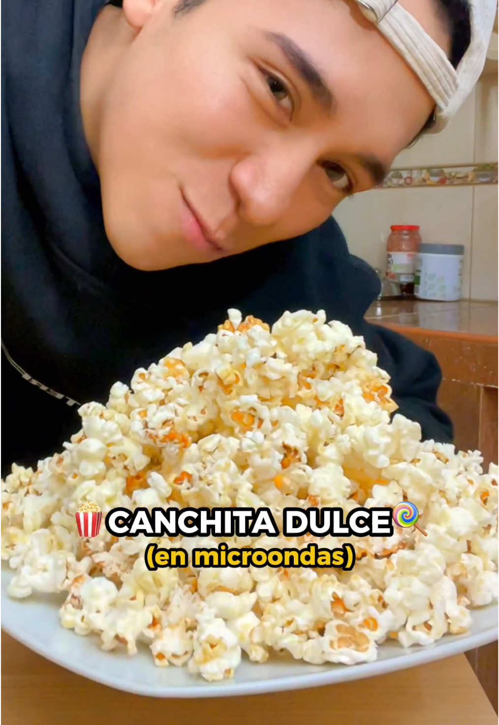 Canchita Dulce en Microondas y sin aceite!!!🍿  Aquí está la receta completa para hacer lo facilísimo en menos de 5 minutos!  #popcorn🍿 #microondas #canchitadulce 