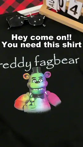 Bringing the laughs with my Freddy Fazbear Tee 😂 #freddybear #freddy #fagbearings #trending #graphictees #rainbow #FreddyFazbear #FNAF #FrebdiFaber #UniqueHumor #BoldDesign #ViralFashion #TikTokStyle #FiveNightsAtFreddys #GamingMerch #FunnyTees #5noches #5nochesconelfredo #fazbear 