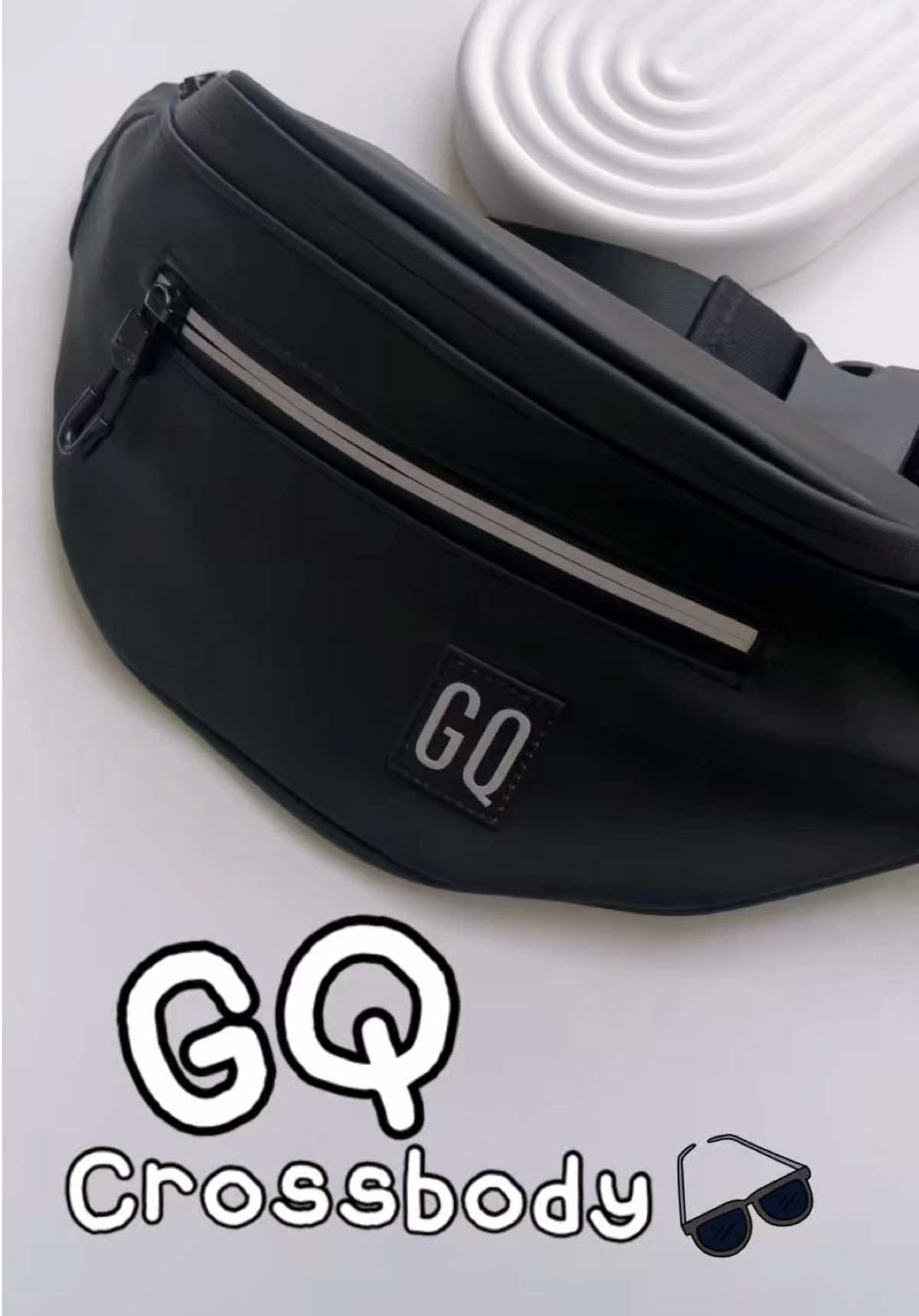 GQ cross body ทรงสวยเท่ กันน้ำ สะท้อนแสง สัมผัสนุ่มลื่น จัดเลยยย #crossbody #กระเป๋าคาดอก #gq #กระเป๋าgq #กระเป๋าครอสบอดี้ #กระเป๋าคาดอกผู้ชาย 