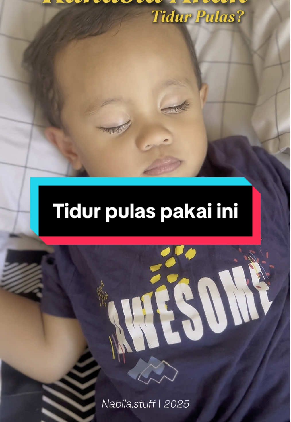 Rahasia anak tidur nyenyak terus #calming #cakmingcream #anaktidur #anaktidurnyenyak #calmingbabycream #yummysbaby #anakrewel #perutkembung #calmingcreamyummysbaby 
