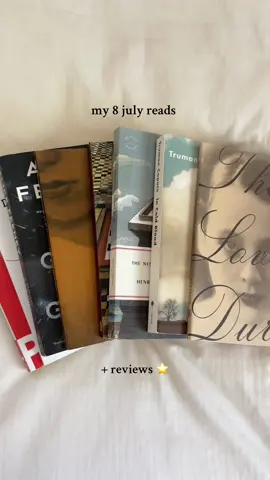 a slow, but somewhat impactful month of reading! hoping for more reads, and better books in the month of august 🪽🪽🪽 #BookTok #bookish #BookRecommendations #books #book 