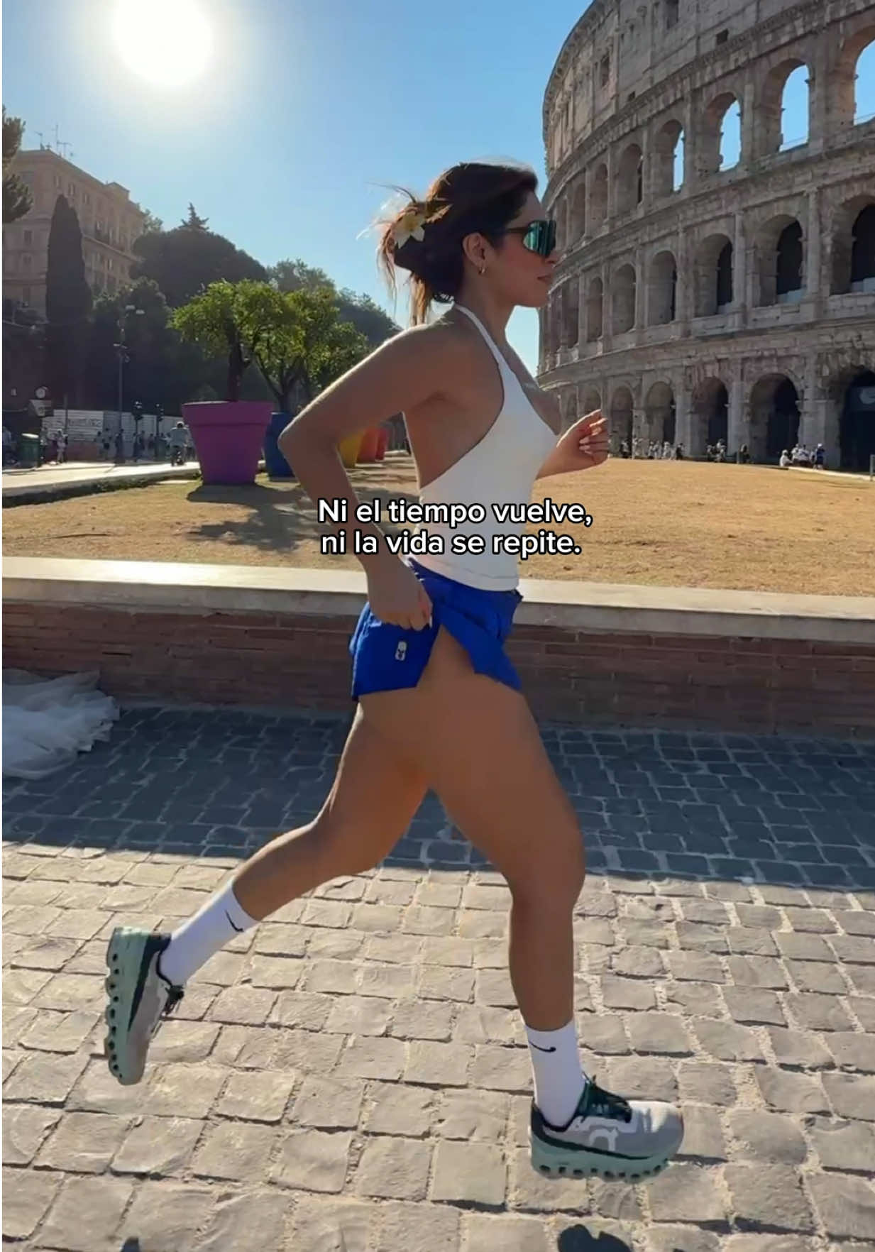 El ahora es un regalo ✨ #runner #Running #runners #correr #gym #gymgirl #fyp #fitnessmotivation #frases #frasesrunner #frasesmotivacionales #frasesenespañol #roma #italia #europa