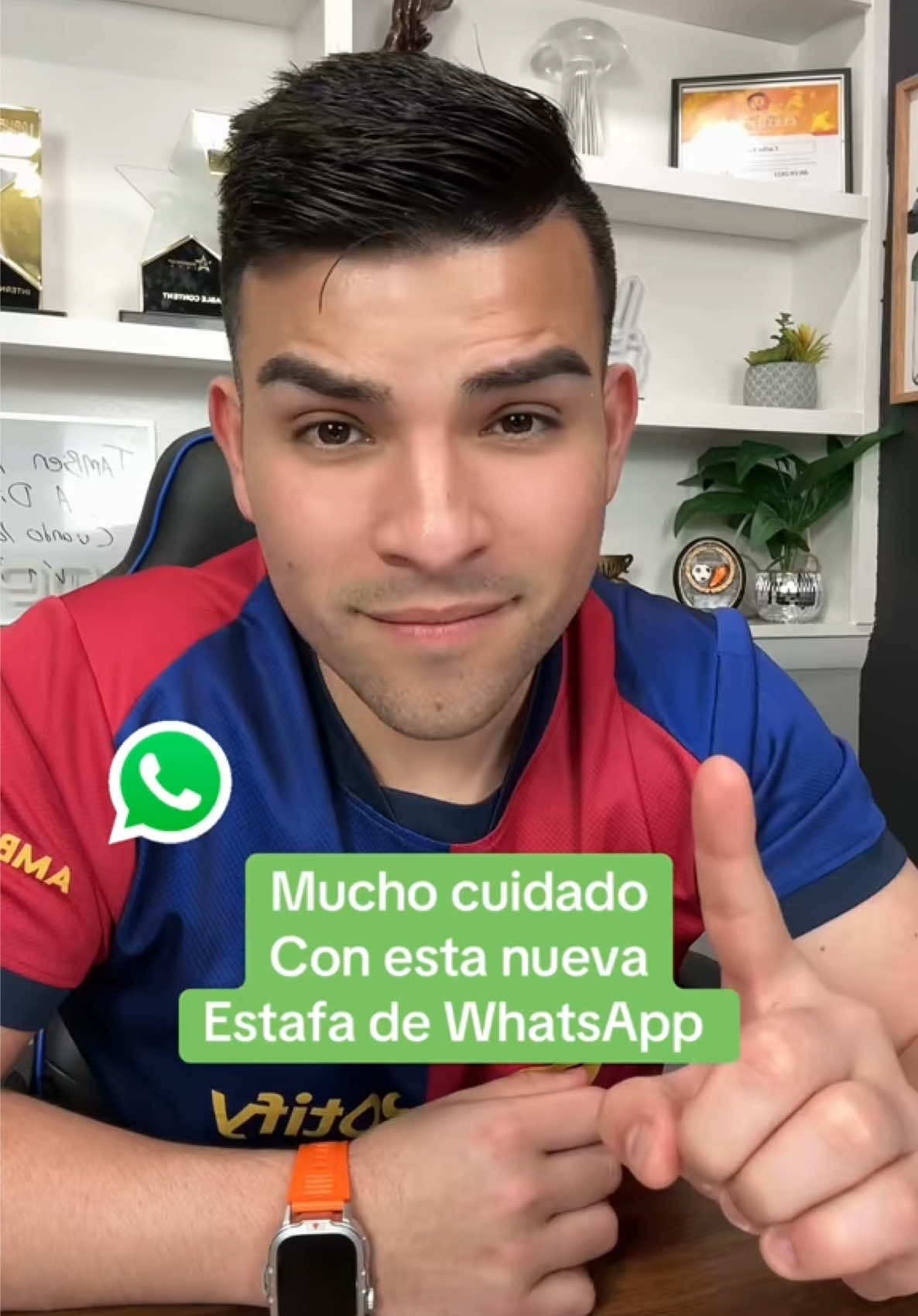 Mucho cuidado con esta nueva estafa de WhatsApp #tips #trucos #whatsapp #whatsapptips #seguridad #telefonos #tiktoktips #AprendeEnTikTok 