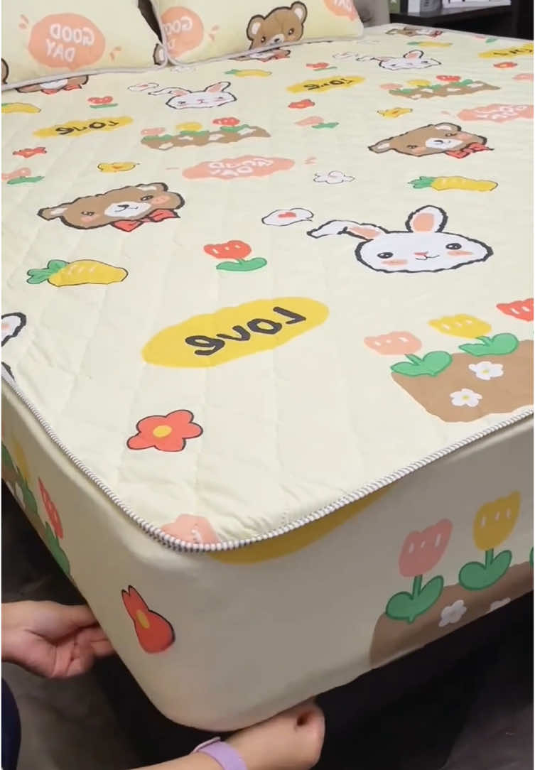 ผ้าปูที่นอนกันลื่นกันไรฝุ่นคุณภาพดี #ผ้าห่ม#ผ้าปูที่นอน#ผ้านวม#ผ้านวมขนเป็ด#ชุดเครื่องนอน#เครื่องนอน