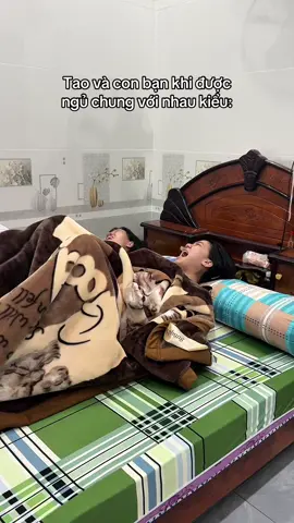Kệ đi lâu lâu ngủ chung được bửa, k có chạy thân đâu 