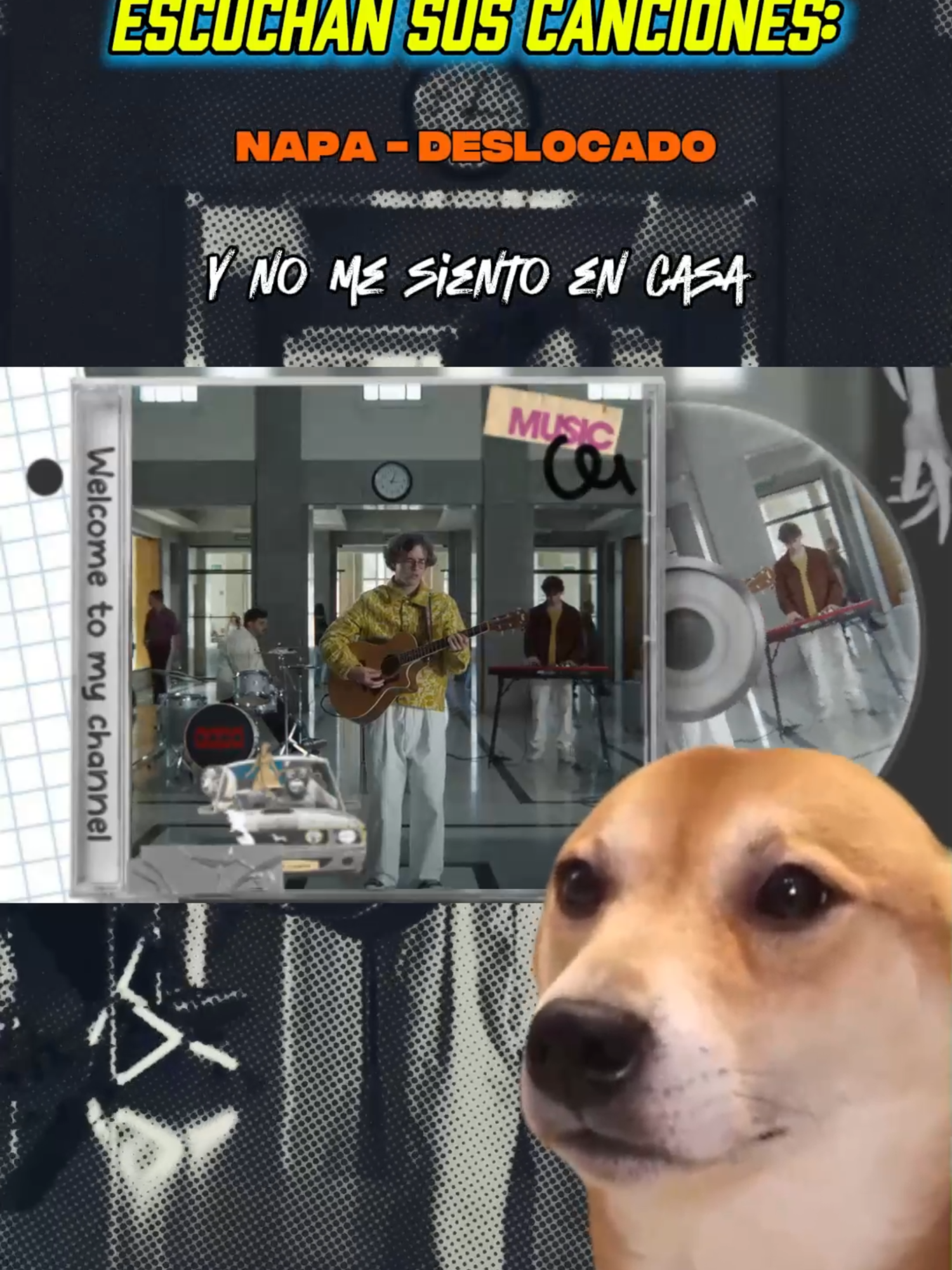 Asi Suena NAPA - Deslocado En Español 😓😭💔 By @d4veyt #fyp #enespañol #cover #rock #pop #napa