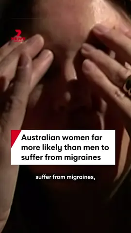 Far more women than men suffer from migraines, a new Australian survey has revealed. #migraine #headache #illness #disability #health #survey #7NEWS