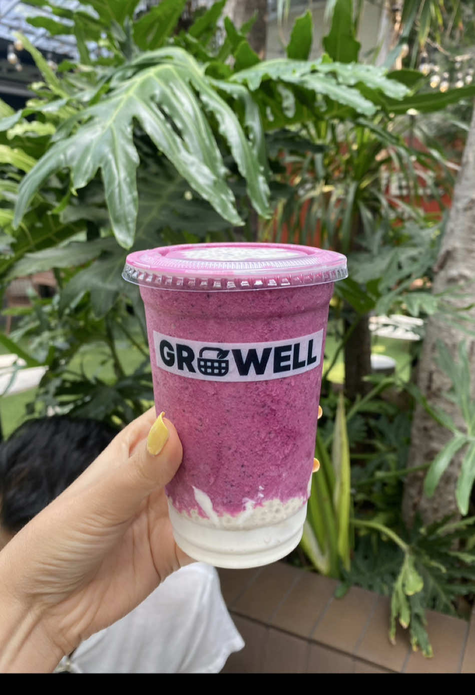 Part ✌️ #growell #smoothie #foodreview #jakarta 