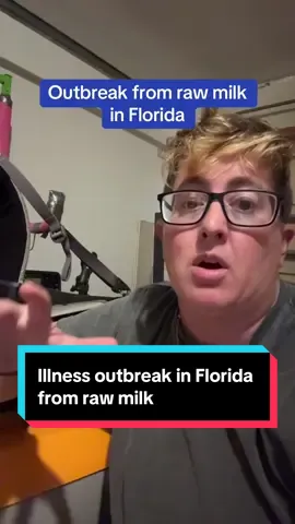A Florida farm selling raw milk has caused an outbreak of E. coli and campylobacter sickening at least 21 people, including 6 kids. Seven people have been hospitalized and two of them have “severe complications” though we’re not sure what those issues are right now.  Pasteurization kills the bacteria and eliminates the risk without changing the nutrients. Outbreaks like this are quite literally why we pasteurize milk #rawmilk #outbreak #emergency #florida #milk  Disclaimer: For educational and entertainment purposes only and should not be regarded as medical advice or replace the advice of your physician