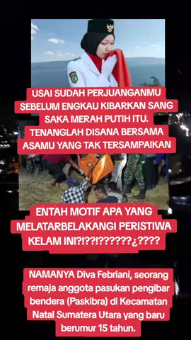 Anggota Paskibraka di Medan Sumatera Utara ditemukan tidak bernyawa setelah pulang dari latihan. #sumut #medan #sumatera #utara #mandailing #paskibra #hut #ri #indonesia 