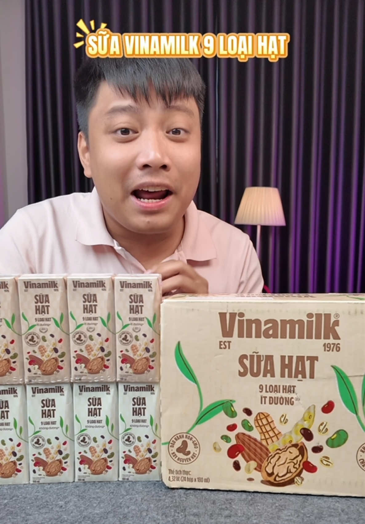 Sữa VNM 9 hạt đang sale #hieptrangdaily #trangkiudaily #trangkiureview 
