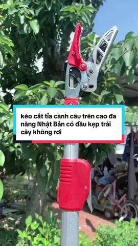 kéo cắt tỉa cành câu trên cao đa năng Nhật Bản có đầu kẹp trái cây không rơi#tiktok #viral #xuhuongtiktok #keocatcanhcaytrencao #keocattiacanhcay #keocatcanhtrencaonhatban 