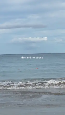 The ocean reminds me… Anxiety can’t swim where gratitude lives. #ocean #gratitude #nostress 