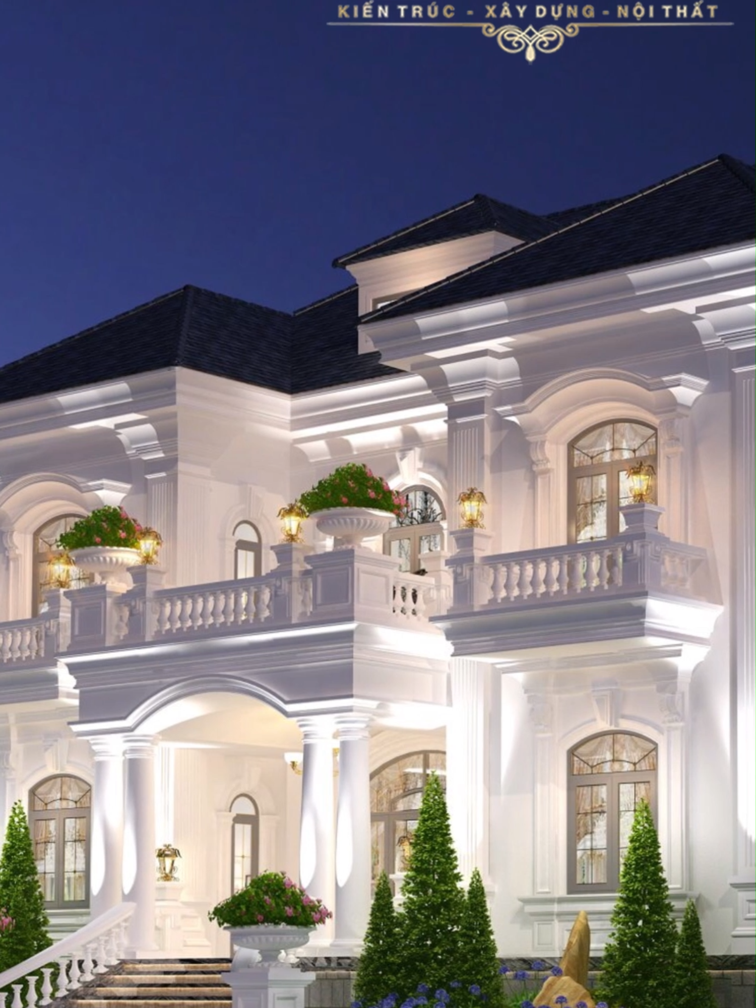 Biệt thự 2 tầng mái Nhật phù hợp với vùng nông thôn  #xuhuongtiktokkk #maubietthudep #bietthudep #bietthutancodien #bietthu2tang #bietthu2tangmainhat