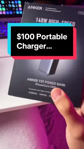 Why are some portable chargers so expensive?? #carterpcs #Tech #techtok #portablecharger #anker 