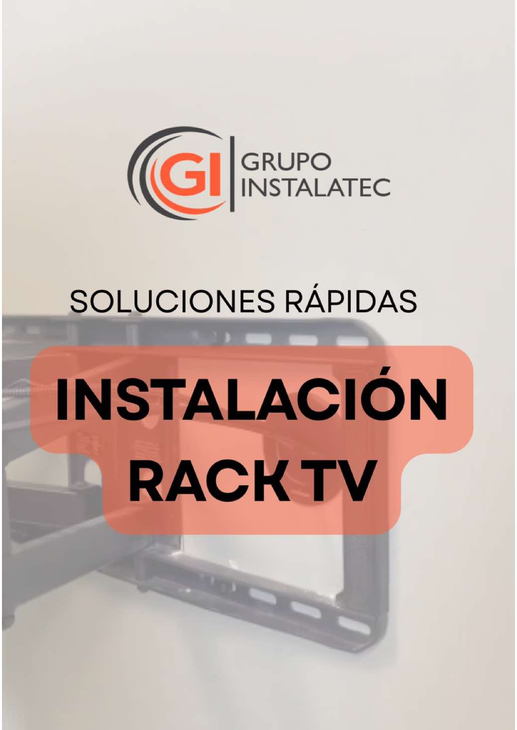 SOLUCIONES RÁPIDAS INSTALACIÓN DE RACK TV 85