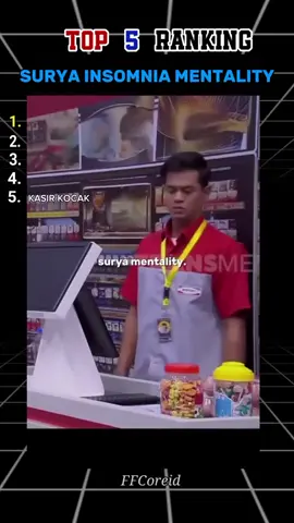 TOP 5 RANKING SURYA INSOMNIA MENTALITY  #laporpakreaction #laporpaktrans7 #laporpak #suryainsomnia #surya 