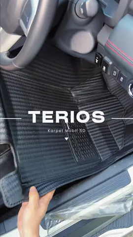 karpet Mobil 5D#TERIOS#RUSH 