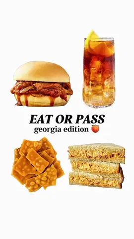 What would you eat? 🍑 #eat #eatorpass #eating #pickyeater #picky #georgia #snackchoice 