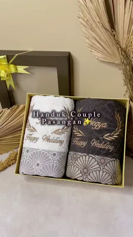 HANDUK COUPLE LUCU REKOMENDASI COCOK UNTUK PASUTRI #fyp #handukbordir #rekomendasi #couplegoals 