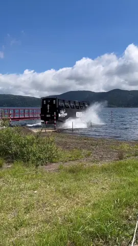 水陸両用のバス「NINJA BUS」に乗ってきました #水陸両用バス #ninjabus #忍者 #ニンジャ #箱根 #日本 #japan #littlebamboo 