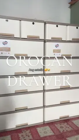 Ang ganda talaga ng orocan drawer na ‘to. Ang estetik 😭😍 #orocandrawer #drawer #homeessentials #aesthetic #whitedrawer #orocancahadeoro #plasticcabinet 
