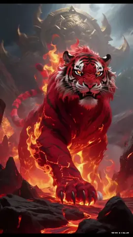 #tiger #2025 #beast #aiart #ai #wallpaper #livewallpaper #foryou #fyp #4k #foryoupage #animals #power #fypシ #fire 