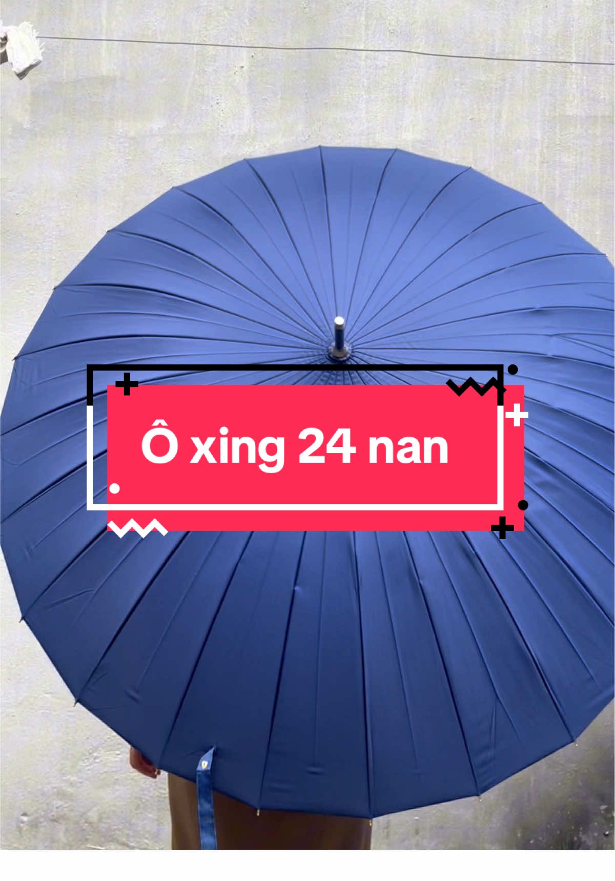 Ô dù 24 nan..độ mở rộng ô 115cm..cán dài 90cm,nhiều màu cho các bác lựa và chọn #ô #ôduchemuanang #ô24nan 