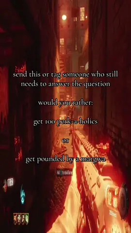 hi niche community 👋 send this or tag them below in the comments below 👇 #wouldyourather #codzombies #blackopszombies #shitposting #meme #viral #fyp 