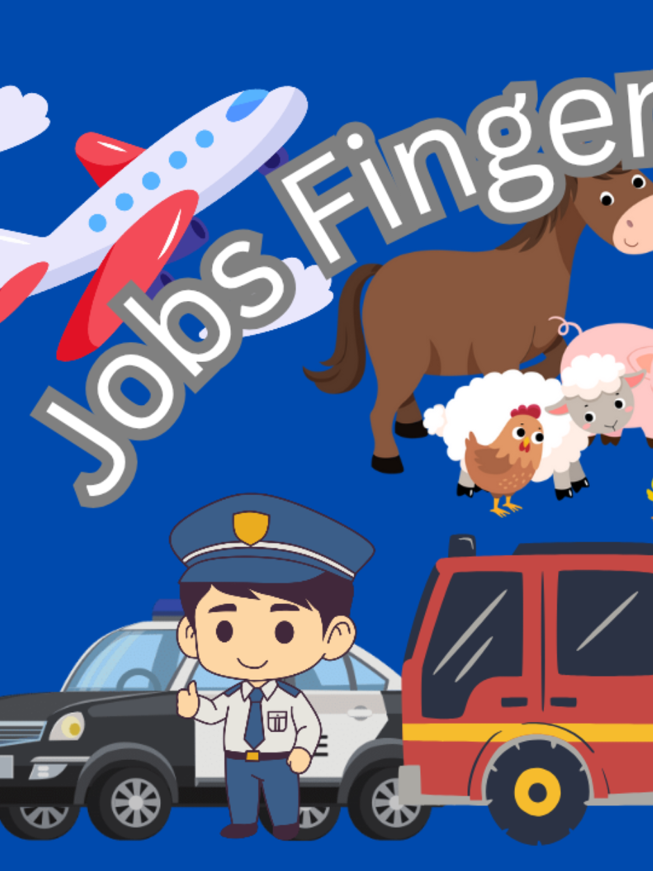 Jobs Finger Family Song #JobsSong #FingerFamily #NurseryRhymes #ProfessionsForKids #EducationalSongs #FantasyJobs #PreschoolLearning #KidsSongs 