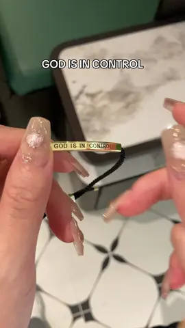 GOD IS IN CONTROL#GOD #godloveyou #christianity #inspirebracelet #giftideas #fyp 